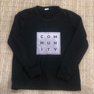 Zyia activewear Community sweatshirt size Small